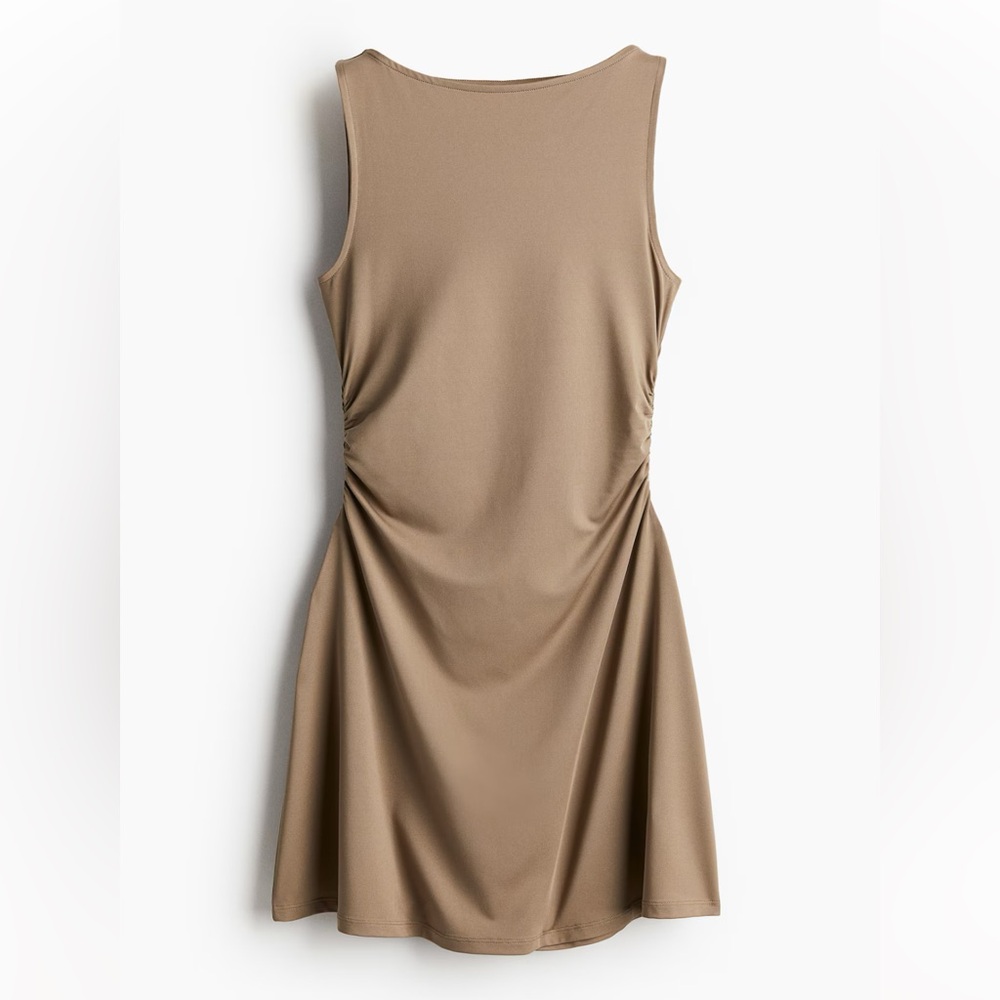 Tan dress